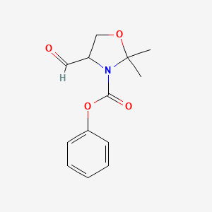 Phenyl 4-formyl-2,2-dimethyl-1,3-oxazolidine-3-carboxylate