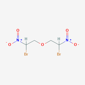 1-Bromo-2-(2-bromo-2-nitroethoxy)-1-nitroethane