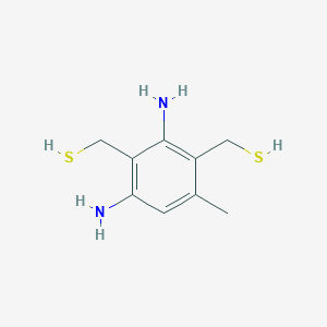 (2,4-Diamino-6-methyl-1,3-phenylene)dimethanethiol