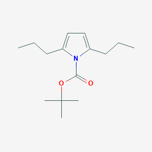 tert-Butyl 2,5-dipropyl-1H-pyrrole-1-carboxylate