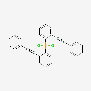 Dichlorobis[2-(phenylethynyl)phenyl]silane