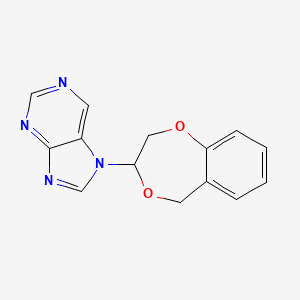 7-(2,3-Dihydro-5H-1,4-benzodioxepin-3-yl)-7H-purine