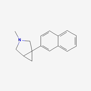 3-Methyl-1-(naphthalen-2-yl)-3-azabicyclo[3.1.0]hexane