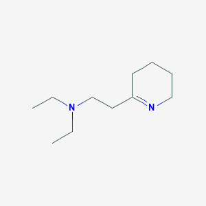 N,N-Diethyl-2-(3,4,5,6-tetrahydropyridin-2-yl)ethan-1-amine