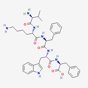 L-Valyl-L-lysyl-L-phenylalanyl-L-tryptophyl-L-phenylalanine