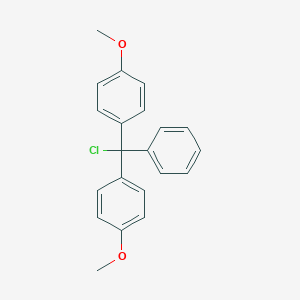 molecular formula C21H19ClO2 B141833 4,4'-二甲氧基三苯甲酰氯 CAS No. 40615-36-9