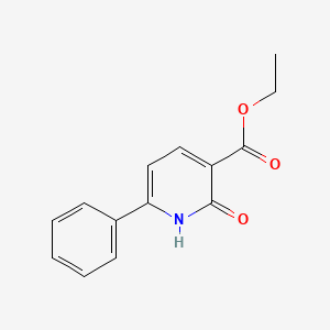 B1418332 Ethyl 2-hydroxy-6-phenylnicotinate CAS No. 58787-26-1