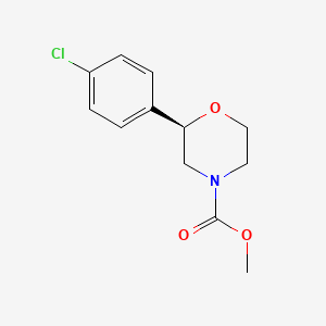 Methyl (2r)-2-(4-chlorophenyl)morpholine-4-carboxylate