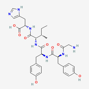 L-Histidine, glycyl-L-tyrosyl-L-tyrosyl-L-isoleucyl-