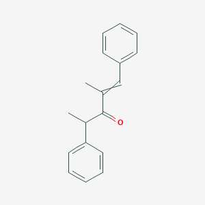 2-Methyl-1,4-diphenylpent-1-en-3-one