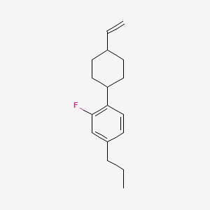 1-(4-Ethenylcyclohexyl)-2-fluoro-4-propylbenzene