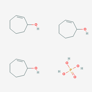 Cyclohept-2-en-1-ol;phosphoric acid