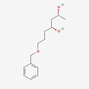 (2R,4R)-7-(Benzyloxy)heptane-2,4-diol