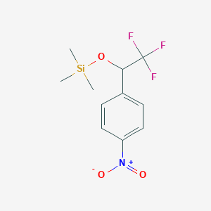 Trimethyl[2,2,2-trifluoro-1-(4-nitrophenyl)ethoxy]silane