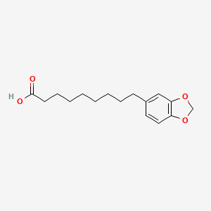 1,3-Benzodioxole-5-nonanoic acid