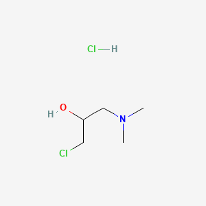 molecular formula C5H13Cl2NO B1418370 N-(3-氯-2-羟丙基)二甲胺盐酸盐 CAS No. 51583-51-8