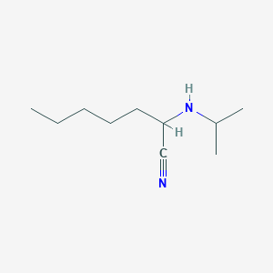 2-[(Propan-2-yl)amino]heptanenitrile