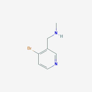 1-(4-Bromopyridin-3-YL)-N-methylmethanamine