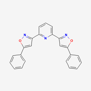 2,6-Bis(5-phenyl-1,2-oxazol-3-yl)pyridine