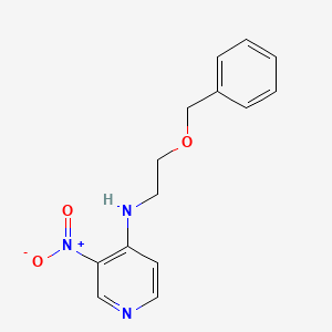 N-[2-(Benzyloxy)ethyl]-3-nitropyridin-4-amine