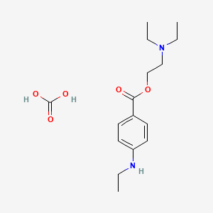 Carbonic acid;2-(diethylamino)ethyl 4-(ethylamino)benzoate