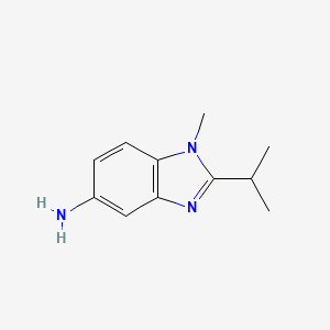 1-methyl-2-(propan-2-yl)-1H-benzimidazol-5-amine