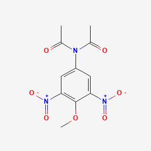 N-Acetyl-N-(4-methoxy-3,5-dinitrophenyl)acetamide