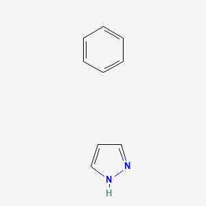 benzene;1H-pyrazole