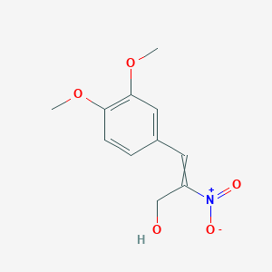 3-(3,4-Dimethoxyphenyl)-2-nitroprop-2-en-1-ol