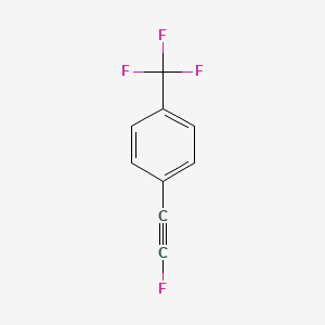 1-(Fluoroethynyl)-4-(trifluoromethyl)benzene