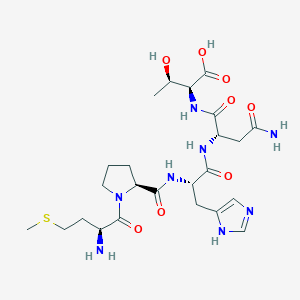 L-Methionyl-L-prolyl-L-histidyl-L-asparaginyl-L-threonine