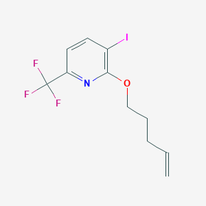 2-(4-Pentenoxy)-3-iodo-6-trifluoromethylpyridine