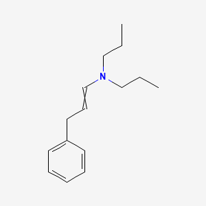 3-Phenyl-N,N-dipropylprop-1-en-1-amine