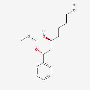 (5S,7R)-7-(Methoxymethoxy)-7-phenylheptane-1,5-diol