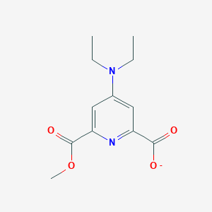 4-(Diethylamino)-6-(methoxycarbonyl)pyridine-2-carboxylate