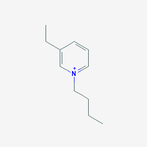 1-Butyl-3-ethylpyridin-1-ium