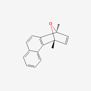 molecular formula C16H14O B14184125 (1S,4R)-1,4-Dimethyl-1,4-dihydro-1,4-epoxyphenanthrene CAS No. 917871-88-6