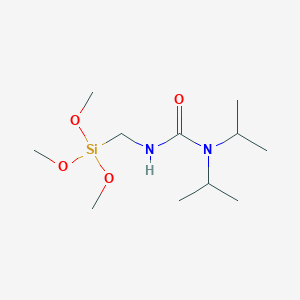 N,N-Dipropan-2-yl-N'-[(trimethoxysilyl)methyl]urea