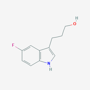 B141842 3-(5-fluoro-1H-indol-3-yl)propan-1-ol CAS No. 141071-80-9