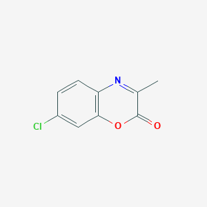 2H-1,4-Benzoxazin-2-one, 7-chloro-3-methyl-