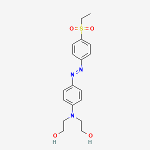 2,2'-[(4-{(E)-[4-(Ethanesulfonyl)phenyl]diazenyl}phenyl)azanediyl]di(ethan-1-ol)