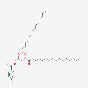 2,3-Bis(hexadecanoyloxy)propyl 4-hydroxybenzoate