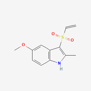 1H-Indole, 3-(ethenylsulfonyl)-5-methoxy-2-methyl-