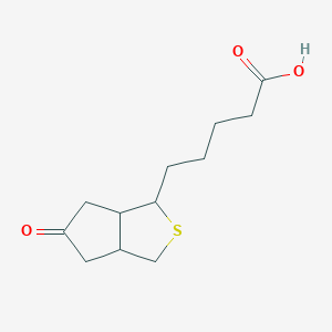 5-(5-Oxohexahydro-1H-cyclopenta[c]thiophen-1-yl)pentanoic acid