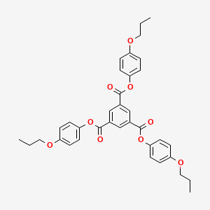 Tris(4-propoxyphenyl) benzene-1,3,5-tricarboxylate