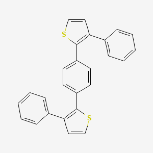 2,2'-(1,4-Phenylene)bis(3-phenylthiophene)