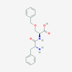 molecular formula C19H22N2O4 B14184650 D-Phenylalanyl-O-benzyl-L-serine CAS No. 921933-65-5