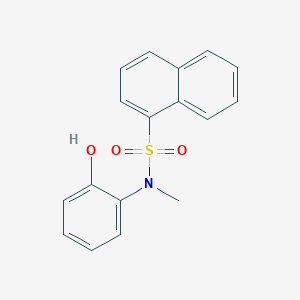 1-Naphthalenesulfonamide, N-(2-hydroxyphenyl)-N-methyl-