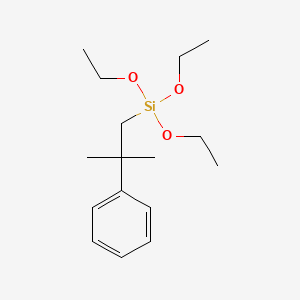 Triethoxy(2-methyl-2-phenylpropyl)silane