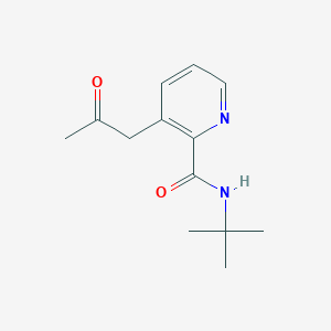 N-tert-Butyl-3-(2-oxopropyl)pyridine-2-carboxamide